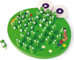 Solitaire en bois grenouille small foot