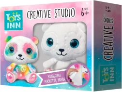 Kit créatif – panda en peluche à colorier