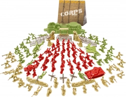 Ensemble de figurines Soldats 105 pcs