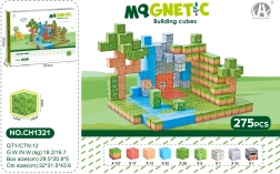 Cubes magnétiques 3D – lot de 275 pièces