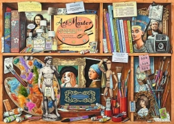 Puzzle 1000 pièces – l’armoire de l’artiste RAVENSBURGER