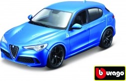 Bburago 1:24 Alfa Romeo Stelvio bleu 18-21086