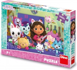 Puzzle GABBY'S DOLLHOUSE Chambre musicale 100 pièces XL