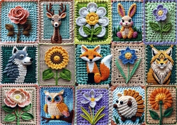 Puzzle Crochet – ma passion 1000 pièces