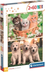 Puzzle Frères et sœurs poilus