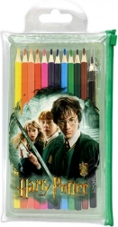 Crayons de couleur Harry Potter 12 pièces en étui