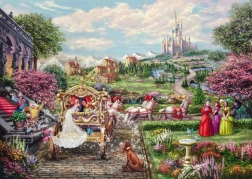 Puzzle SCHMIDT CENDRILLON : heureux pour toujours, 1000 pièces