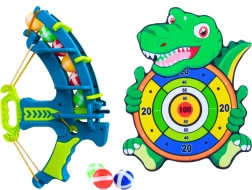 Set de tir à l’arc avec dinosaures pour enfants