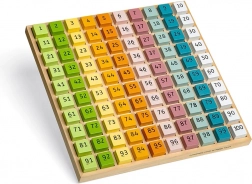 Bigjigs Toys plateau numéraire en bois 1–100 FSC