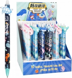 Stylo à bille Monde marin avec adorable topper