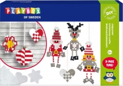 PLAYBOX Perles à repasser Décorations de Noël 3D, 4000 pièces