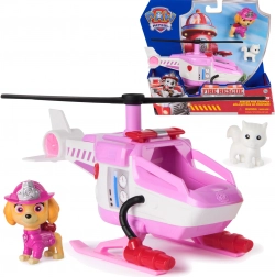 PAW Patrol hélicoptère de sauvetage des pompiers Skye avec figurine et chaton