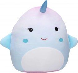 Coussin peluche licorne-poisson 25 cm