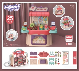 Woopie pâtisserie et glacier 3‑en‑1 set portable 25 pièces