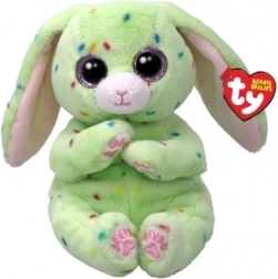 Peluche TY lapin vert Fern 15 cm