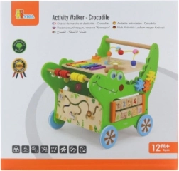Chariot de marche en bois crocodile 12-en-1 VIGA