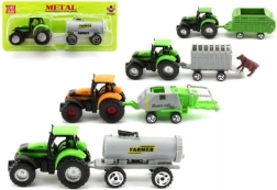 Tracteur avec remorque pour enfants