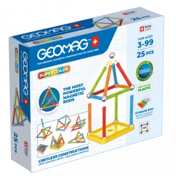 Geomag Supercolor jeu de construction magnétique 25 pièces
