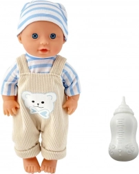 plejo bébé theo – poupée interactive avec biberon