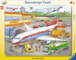 Puzzle Ravensburger Aéroport 40 pièces
