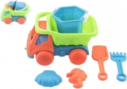 Voiture de sable avec accessoires 16 cm en plastique
