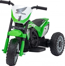 Moto électrique pour enfants Honda CRF 450R à 3 roues – Vert