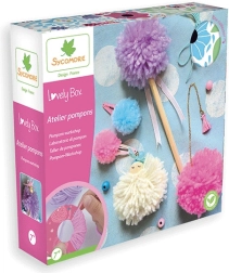 Lovely Box - Kit créatif pour fabriquer des pompons et des accessoires