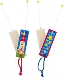 tour de magie corde disparaissante jouet en bois