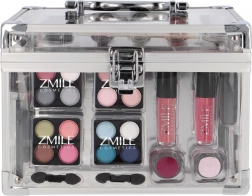Zmile mallette de maquillage Acrylic – set maquillage transparent 42 pcs