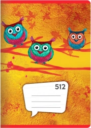 cahier A5, 10 feuilles – ligné 16 mm