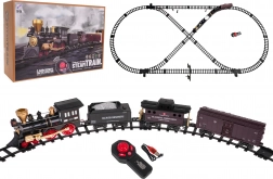 Circuit de train rétro télécommandé