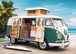 Puzzle RAVENSBURGER Camping-car VOLKSWAGEN T1 1000 pièces