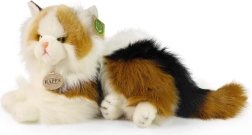 Rappa chat en peluche calico 30 cm écoresponsable