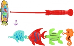 Teddies jeu de pêche pour enfants avec canne et petits poissons