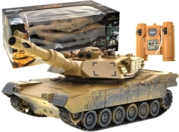 Char RC M1A2 Abrams en camouflage désert