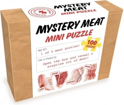 Mini puzzle surprise Viande 100 pièces
