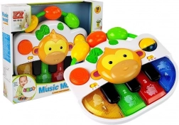 Petit piano pour enfants avec petit singe Sons et Lumières