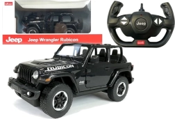 Voiture RC JEEP Wrangler Rubicon 1:14 noire Rastar