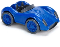 green toys voiture de course bleue