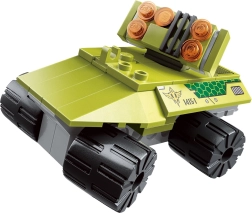 qman thunder expedition voiture radar sky-eye – mini-construction 81 pièces