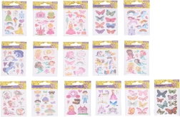 Tatouages temporaires – mix de motifs 7,5 × 11 cm