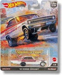 Hot Wheels Premium Dodge Coronet 1965 – modèle en métal pour collectionneurs