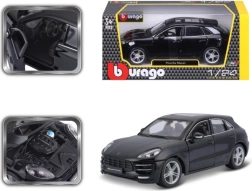 Bburago 1:24 Porsche Macan noir 18-21077