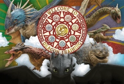 puzzle 100 – dragons en action trefl