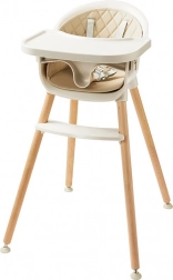 Chaise haute pour enfants beige 2Kids Toys