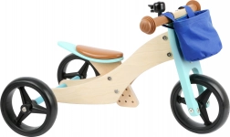 Draisienne en bois 2-en-1 TRIKE turquoise