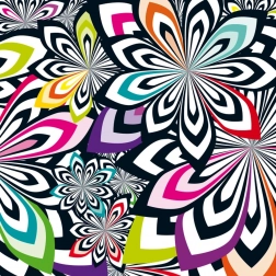 Curiosi puzzle carré Q Shake – motif IV, 72 pièces