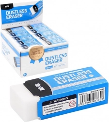 gomme sans poussière M&G blanche