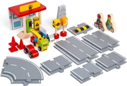 Ensemble routier en bois pour enfants