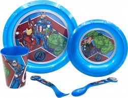 Set de vaisselle enfant Avengers 5 en 1